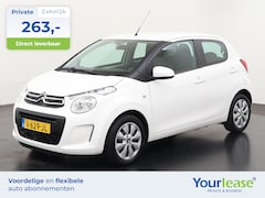 Citroën C1 - 1.0 VTi Feel | All-in 263, - Private Lease | Direct uit voorraad