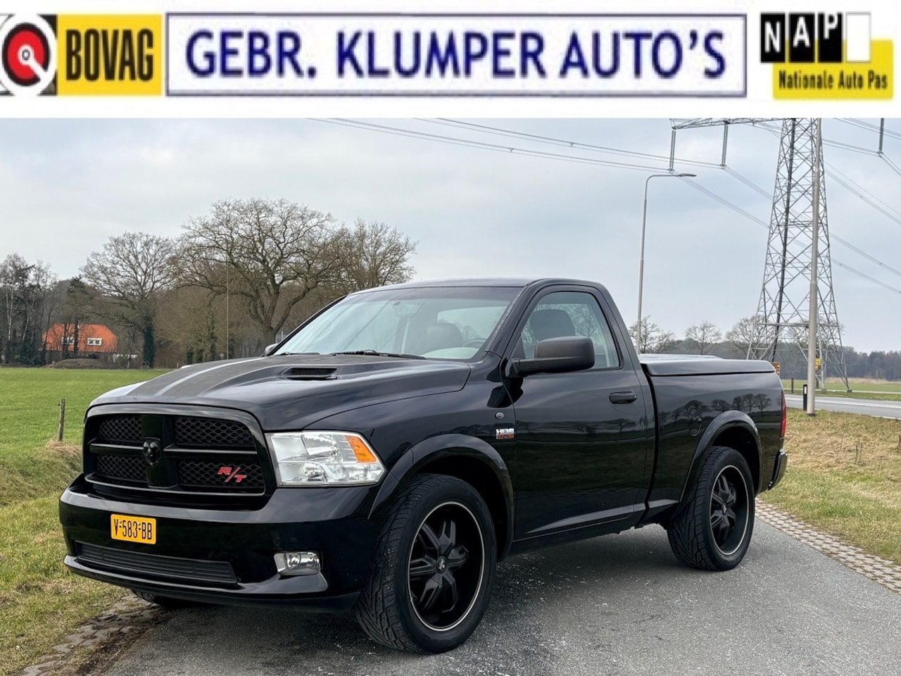 Dodge Ram 1500 - 5.7 V8 Regular Cab 6'4 Leer, Navi, Cruise, Airco, Trekhaak, MARGE - AutoWereld.nl