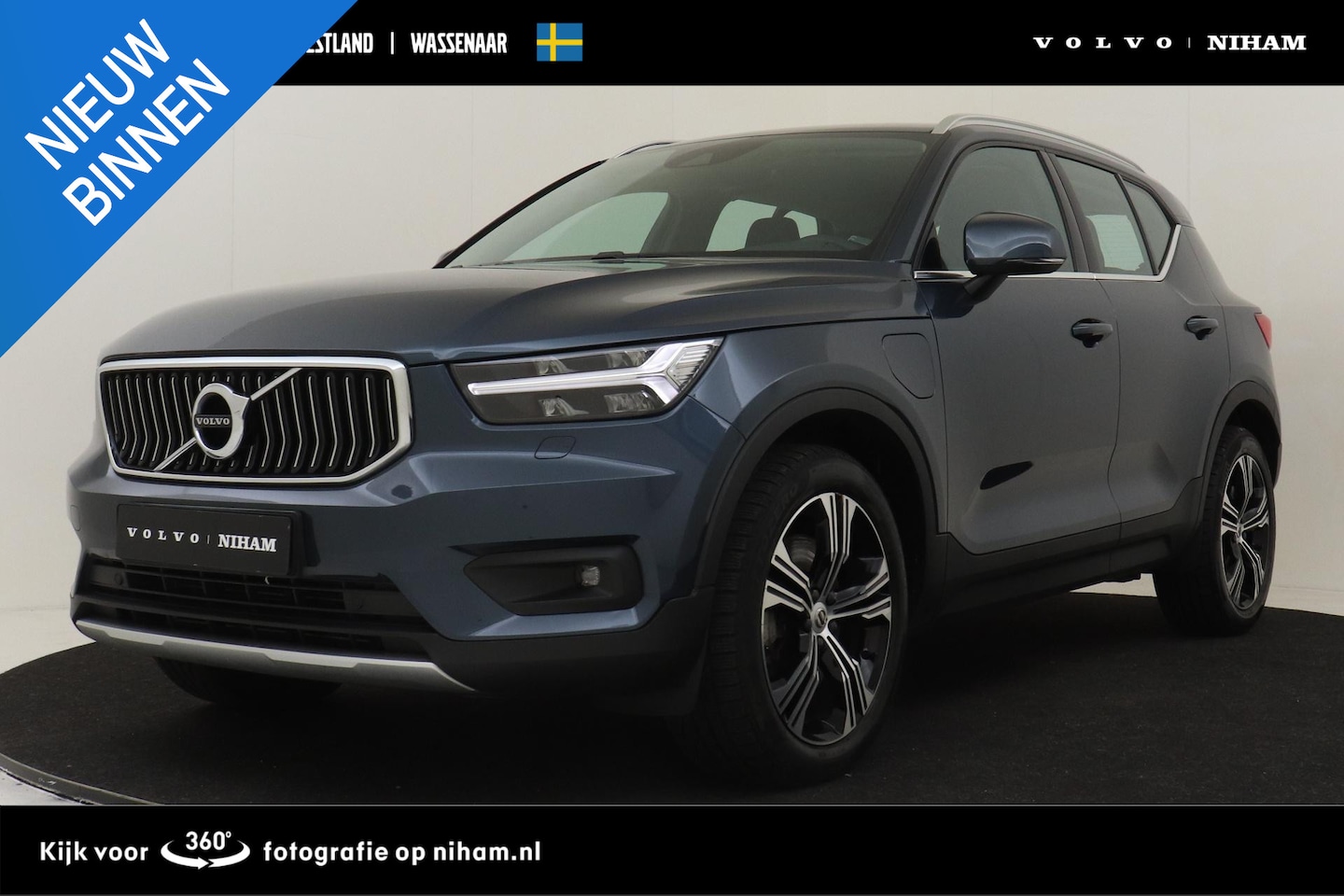 Volvo XC40 - T4 RECHARGE INSCRIPTION -LEDER|ADAP.LED|CAMERA|ADAP.CRUISE|KEYLESS|19" - AutoWereld.nl