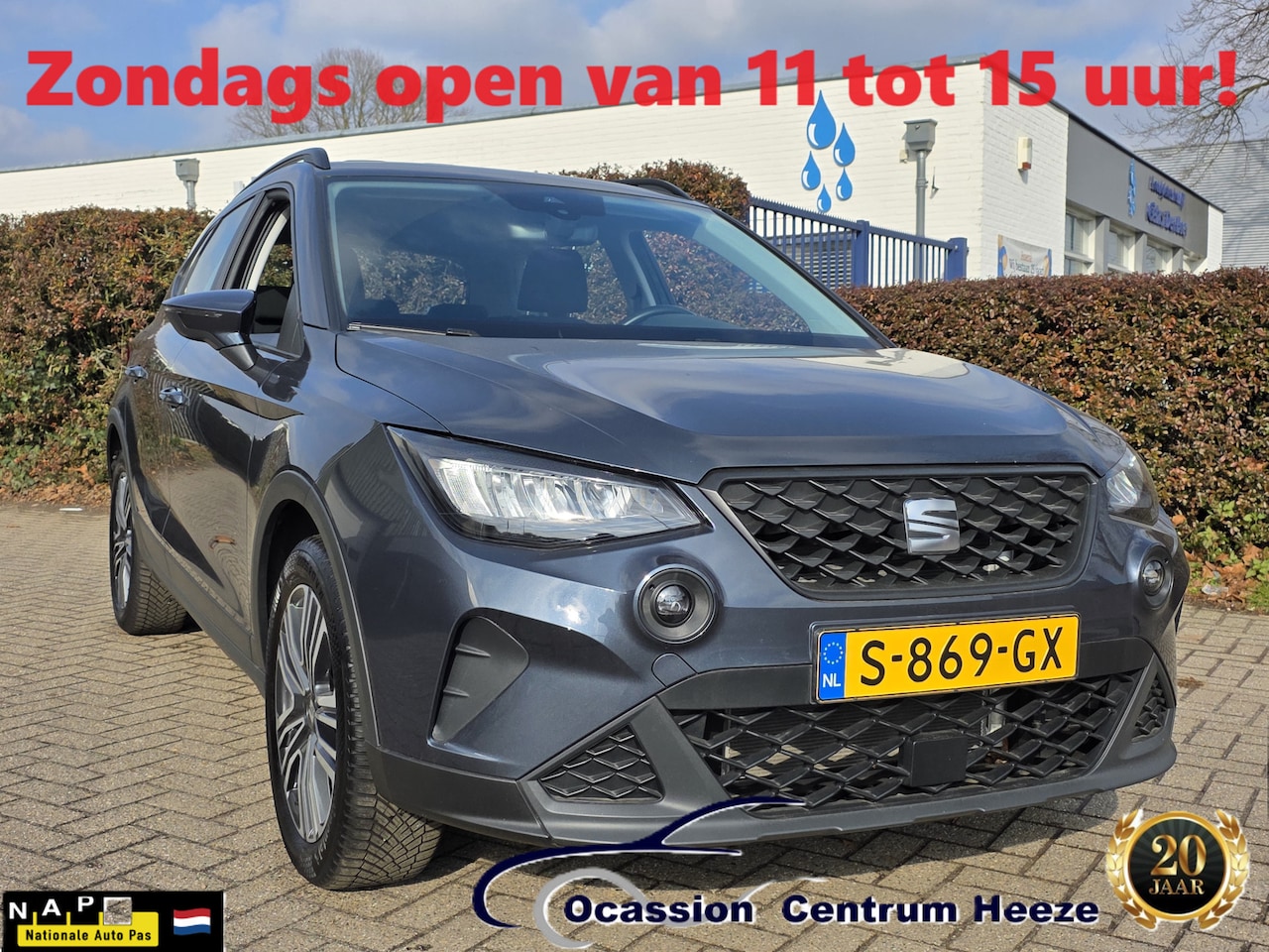 SEAT Arona - 1.0 TSI Style 1.0 TSI Style, Carplay! Lm Velgen! Apk 1-2027! VERWACHT! - AutoWereld.nl