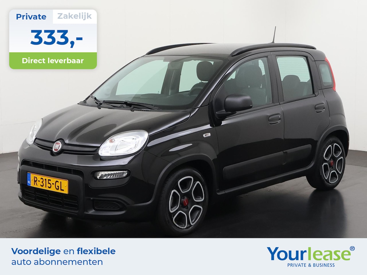Fiat Panda - 1.0 Hybrid City Life | All-in 333,- Private Lease | Direct uit voorraad - AutoWereld.nl
