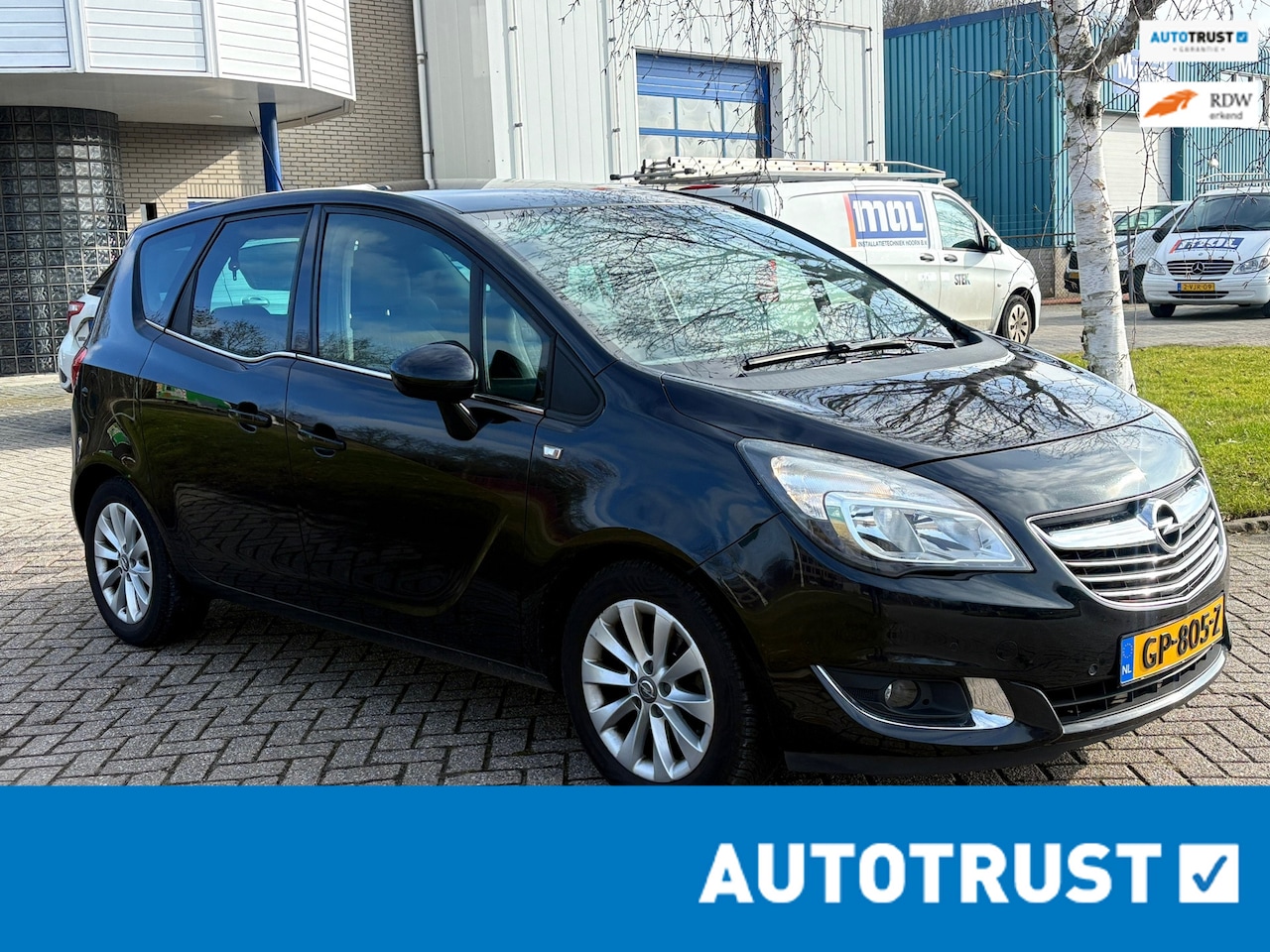 Opel Meriva - 1.4 Turbo Cosmo/Clima/Park snsr/Perfect Onderhouden - AutoWereld.nl