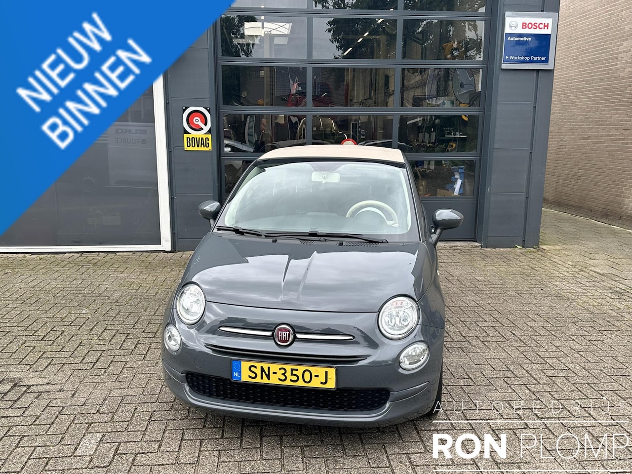Fiat 500 C - 0.9 TwinAir Turbo Popstar Cabrio/ Airco/ Led/ LMV/ Elektrische ramen/ Cruise - AutoWereld.nl
