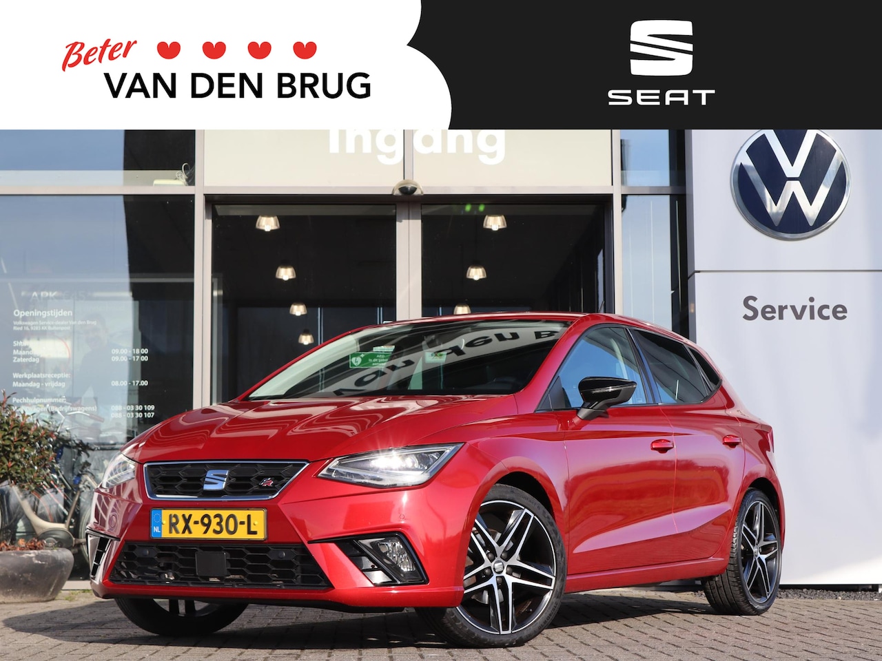 SEAT Ibiza - 1.0 TSI 116 pk FR Business Intense | Navigatie | Camera | Beats | Full Link | ACC | LED | - AutoWereld.nl