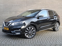 Nissan Qashqai - 1.3 DIG-T Tekna + Cruise/Climate control, Navigatie, panoramadak, Leder interieur, LM velg
