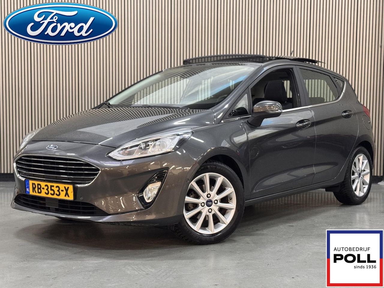 Ford Fiesta - 100pk Titanium Panoramadak B&O Navi Camera Ad. Cruise Parking pack Dealeronderhouden - AutoWereld.nl