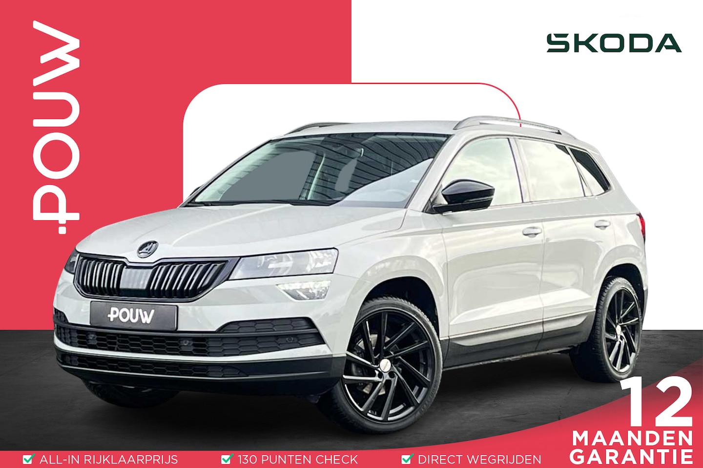 Skoda Karoq - 1.5 TSI 150pk ACT Ambition | Trekhaak | Navigatie | Adaptive Cruise - AutoWereld.nl