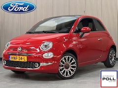 Fiat 500 - 1.0 Hybrid Dolcevita RED Panoramadak Navi Climat Cruise Parkeersensoren Digitaal Dashboard