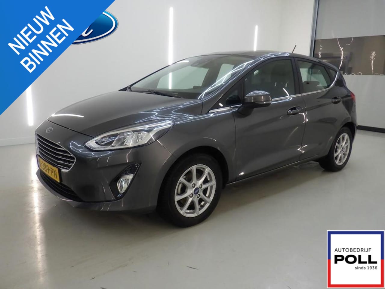 Ford Fiesta - 1.0 EcoBoost Titanium Climat Cruise Apple Car play Parkeersensoren Dealeronderhouden - AutoWereld.nl