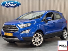 Ford EcoSport - 125pk Titanium Climat Cruise Half Leer Apple Carplay Parkeersensor Reservewiel Dealeronder