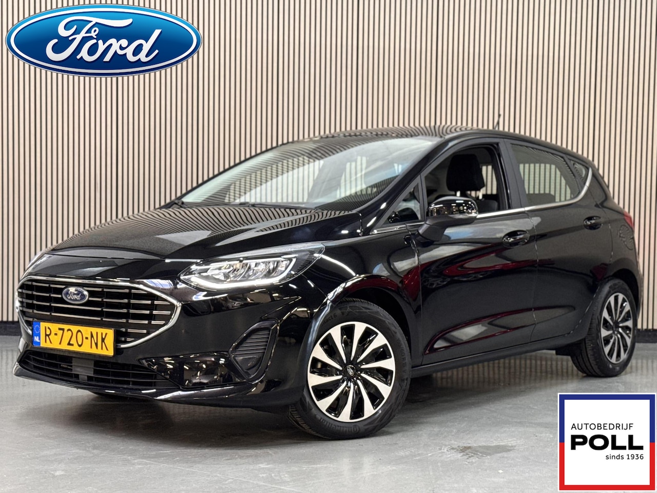Ford Fiesta - 125pk Eco Hybrid Titanium Navigatie Climat Adaptieve Cruise Control 19.000km NL-Auto - AutoWereld.nl