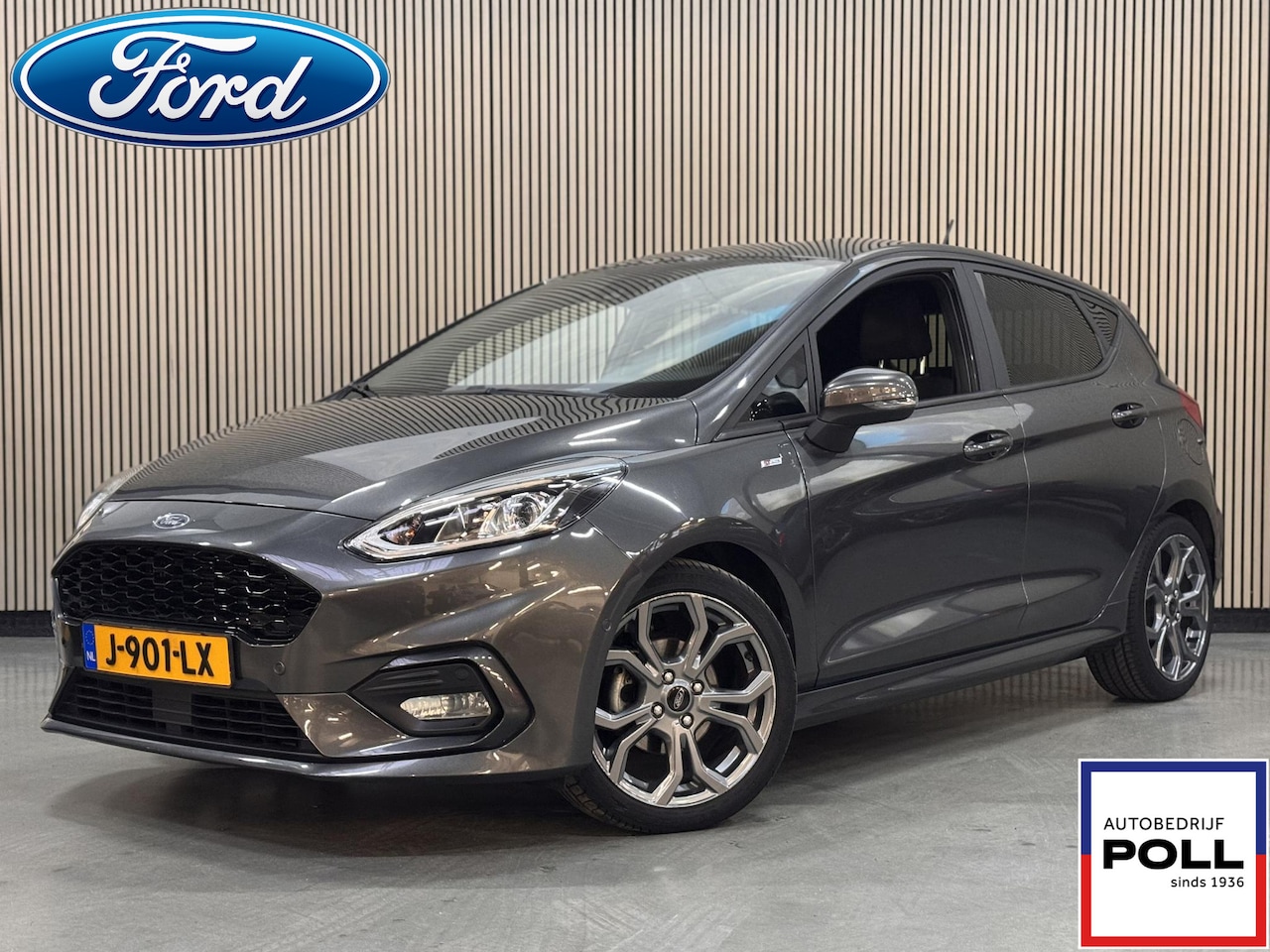 Ford Fiesta - 1.0 EcoBoost ST-Line Navi Camera Adap Cruise Parking & Dodehoek pack Privacy Glass 5drs - AutoWereld.nl