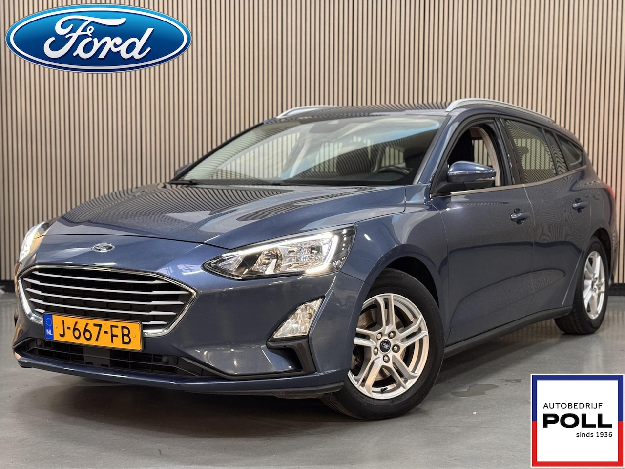 Ford Focus Wagon - 1.0 EcoBoost Edition Business Navigatie Cruise Parkeersensoren Wagon Dealeronderhouden - AutoWereld.nl