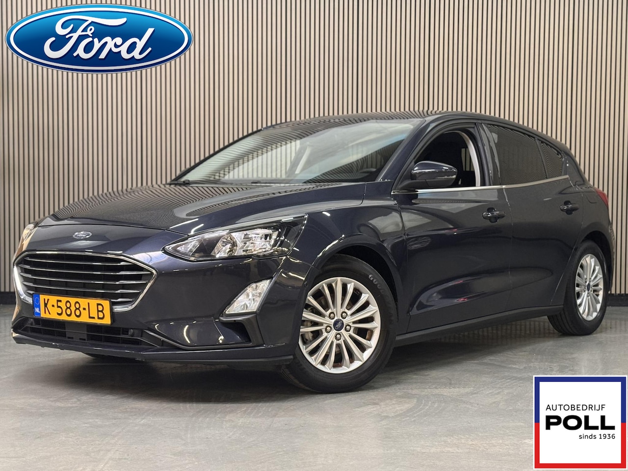 Ford Focus - 155pk Titanium X Navi Camera Winter Parking Dodehoek pack Keyless Privacy glass 5d Dealero - AutoWereld.nl