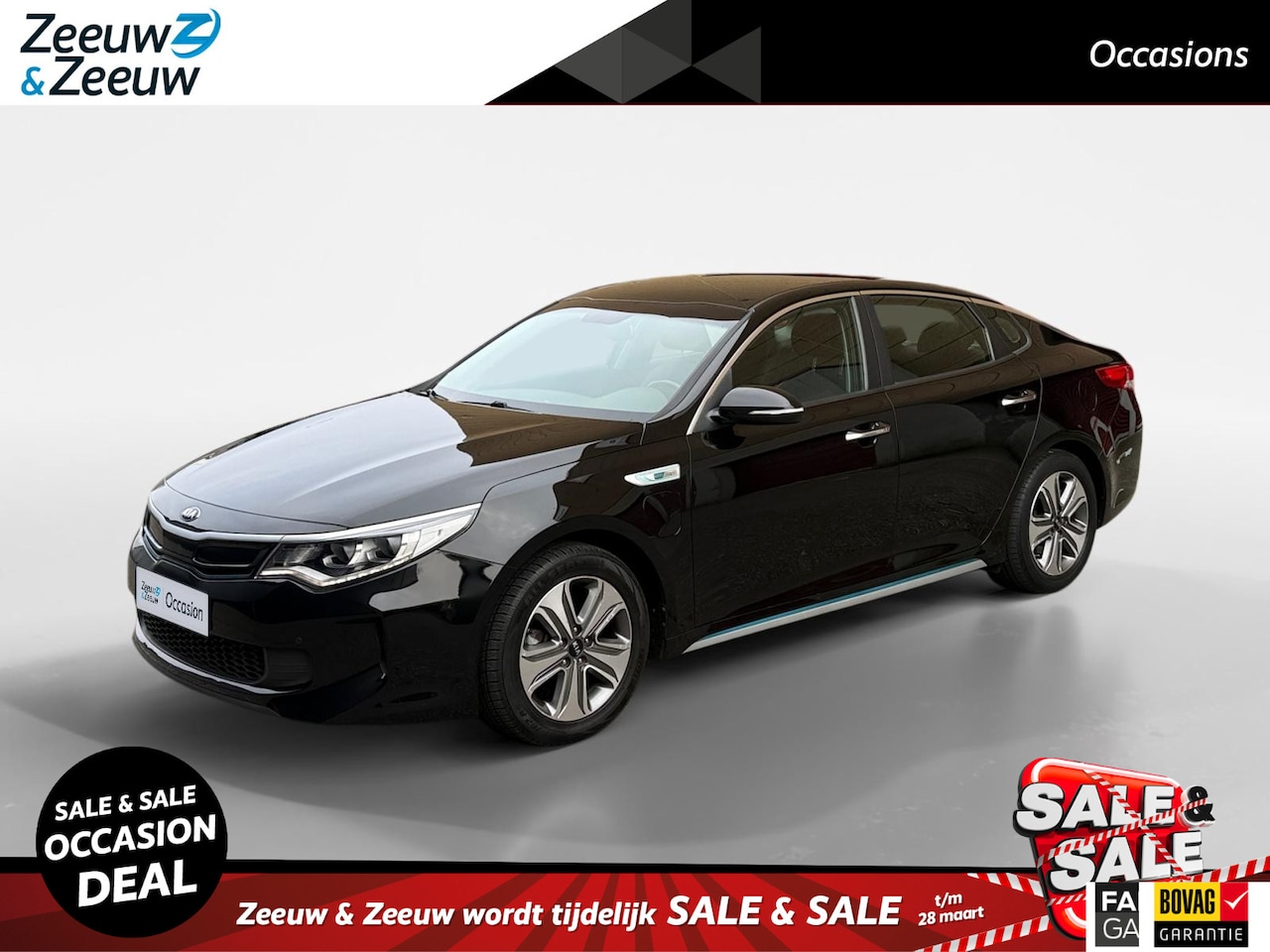 Kia Optima - 2.0I PHEV Business DynamicLine Dealer onderhouden | Navi | Bluetooth | Camera | Climate & - AutoWereld.nl