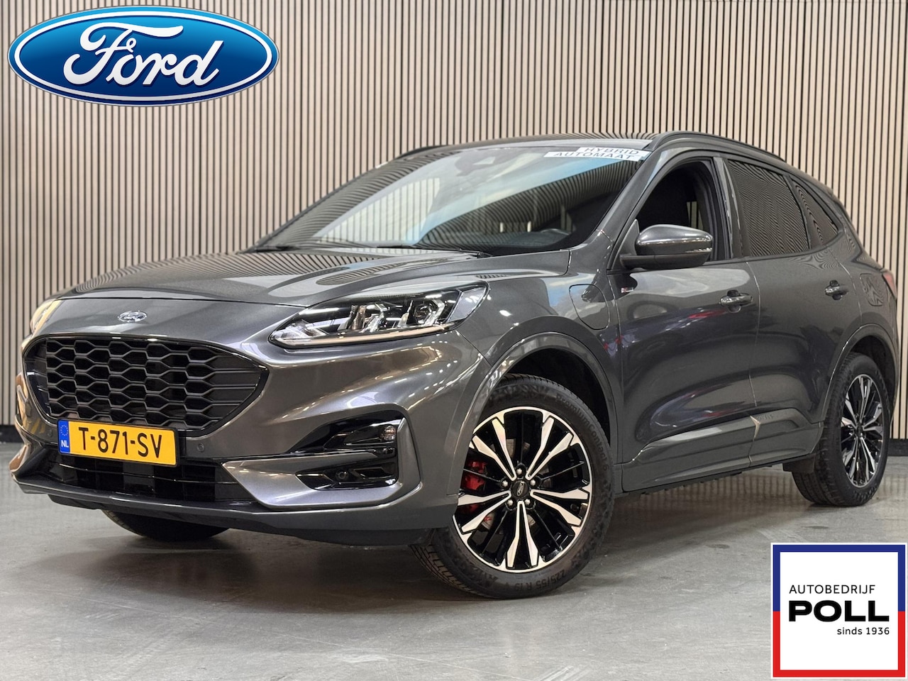 Ford Kuga - 2.5 PHEV ST-Line Navi Camera Wegklapbare Trekhaak 19" Lichtmetalen velgen Dealeronderhoude - AutoWereld.nl