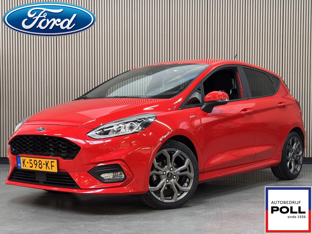 Ford Fiesta - 1.0 EcoBoost ST-Line Climat Cruise Winter pack Privacy Glass Dealeronderhouden - AutoWereld.nl
