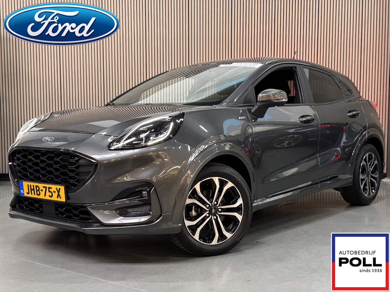 Ford Puma - Eco Hybrid Automaat ST-Line Navigatie Climat Cruise control Parkeersensoren Fabrieksgarant - AutoWereld.nl