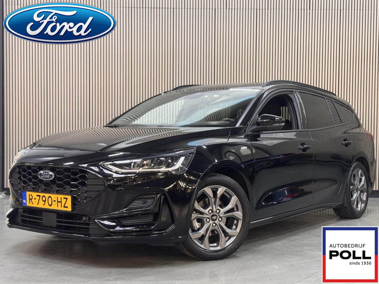 Ford Focus Wagon - 1.0 EcoBoost Hybrid ST Line X Sync-4 Trekhaak Adap Cruise Camera Winter Dodehoek pack AGR - AutoWereld.nl