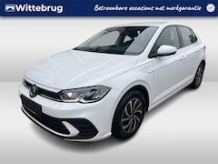 Volkswagen Polo - 1.0 TSI Life / AUTOMAAT/ APP-CONNECT/ PARK.SENSOR.V+A/ STOELVERWARMING/ ACC/ NAVI/ LANE-AS