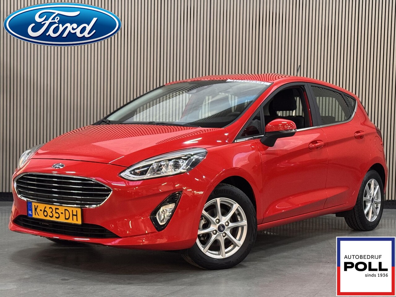 Ford Fiesta - 125pk EcoBoost Titanium Automaat Climat Cruise Parkeersensoren 17.000km Dealeronderhouden - AutoWereld.nl