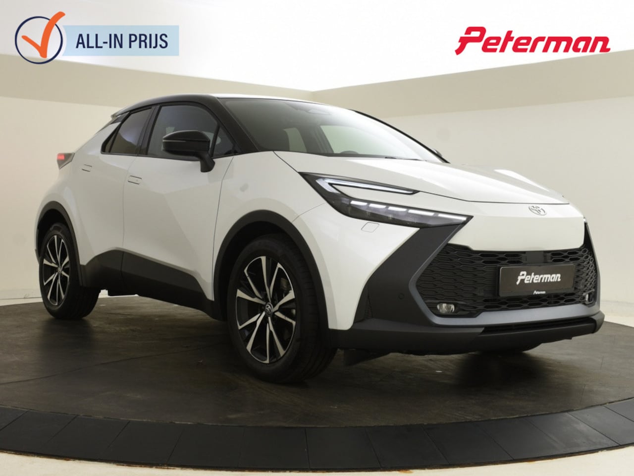 Toyota C-HR - 1.8 Hybrid 140 Style Bi Tone | Elektrische A. Klep | Blindspot - AutoWereld.nl