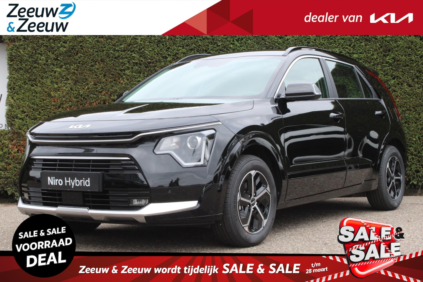 Kia Niro - 1.6 GDi Hybrid DynamicLine | Enkele kleuren op voorraad bel voor info | Incl €3.250,- inru - AutoWereld.nl