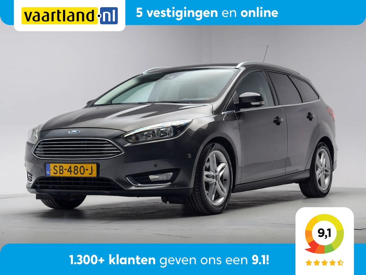 Ford Focus - 1.0 Titanium Edition [ Stuur/stoelverwarming, Lane Assist, Elek. stoel ] - AutoWereld.nl