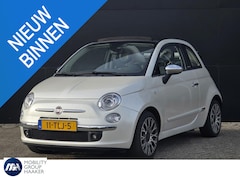 Fiat 500 C - 0.9 TwinAir Lounge | Cabrio | Bluetooth | Parkeersensoren | Navigatie