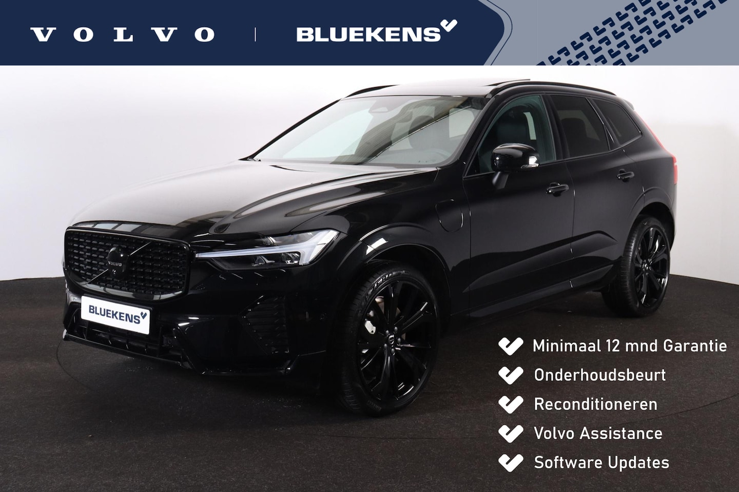 Volvo XC60 - T6 Recharge AWD Plus Black Edition - Panorama/schuifdak - IntelliSafe Assist & Surround - - AutoWereld.nl