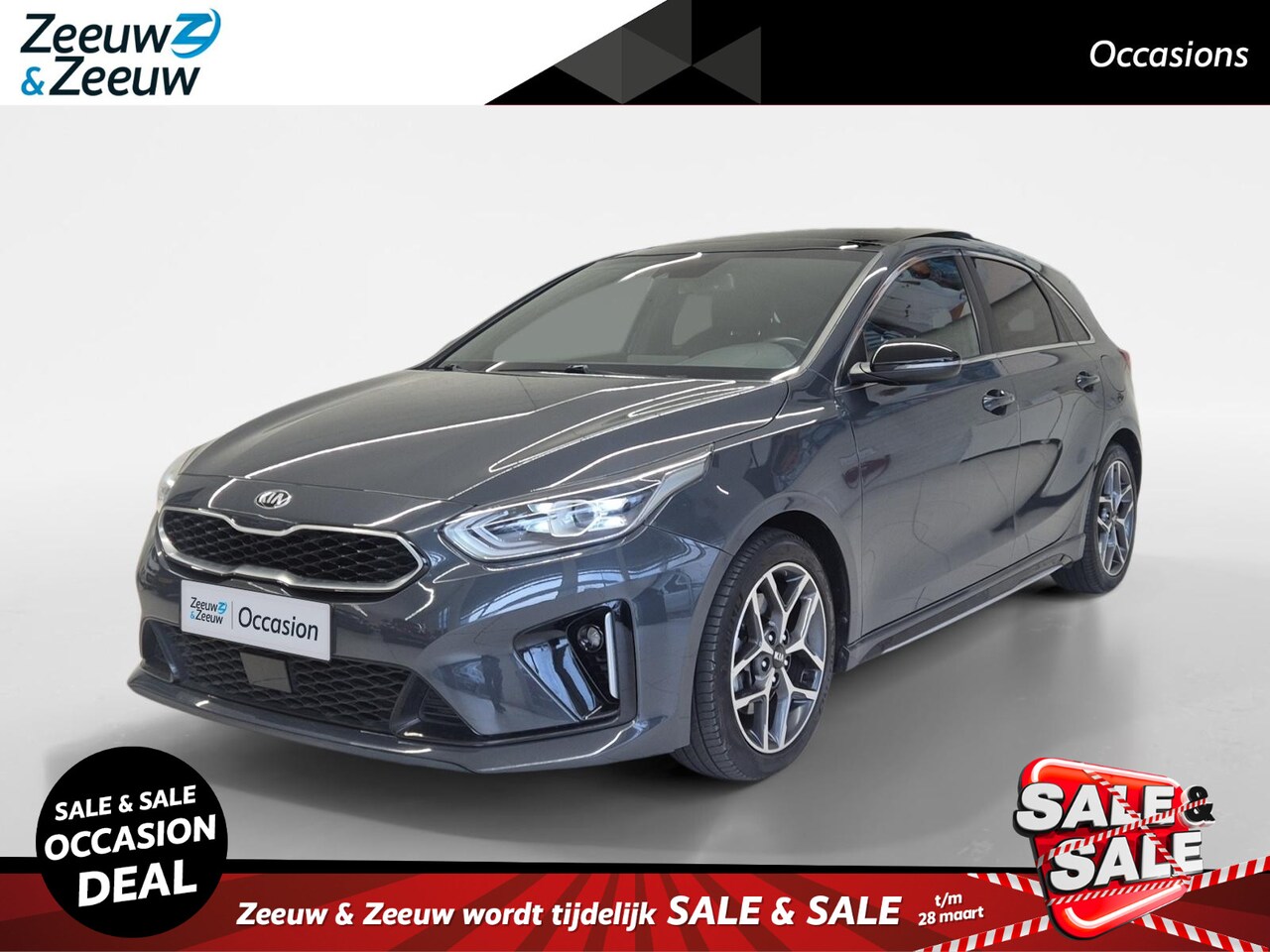 Kia Cee'd - Ceed 1.0 T-GDi GT-Line | Airco | Navi | Camera | LM Velgen | Trekhaak | Panoramadak | - AutoWereld.nl