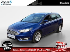 Ford Focus Wagon - 1.5 Titanium *Automaat*Navi+Camera*Climate*Parc Assist*LM.Velgen*Trekhaak*ETC