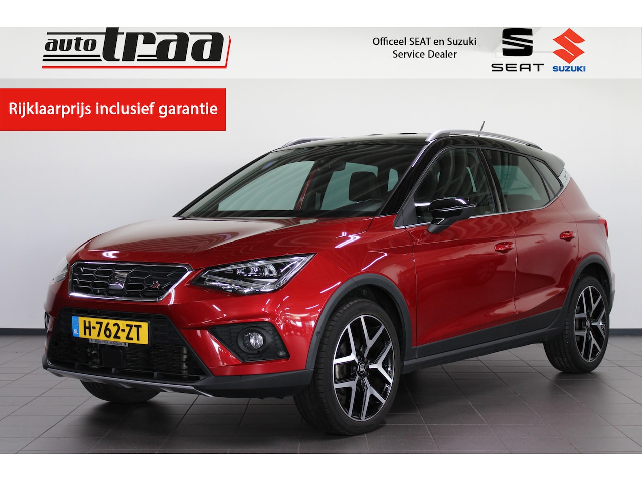 SEAT Arona - 1.0 TSI FR Business Intense / Keyless / Camera / Virtual-Cockpit / Navigatie / Adaptieve C - AutoWereld.nl