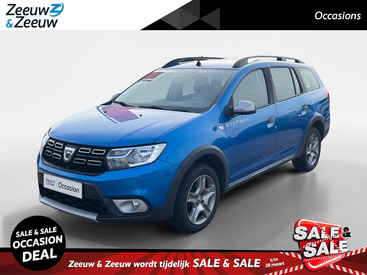 Dacia Logan MCV - 0.9 TCe Tech Road *Navi+Camera*Parkeersensoren*Airco*Carplay*Cruise Control*ETC - AutoWereld.nl