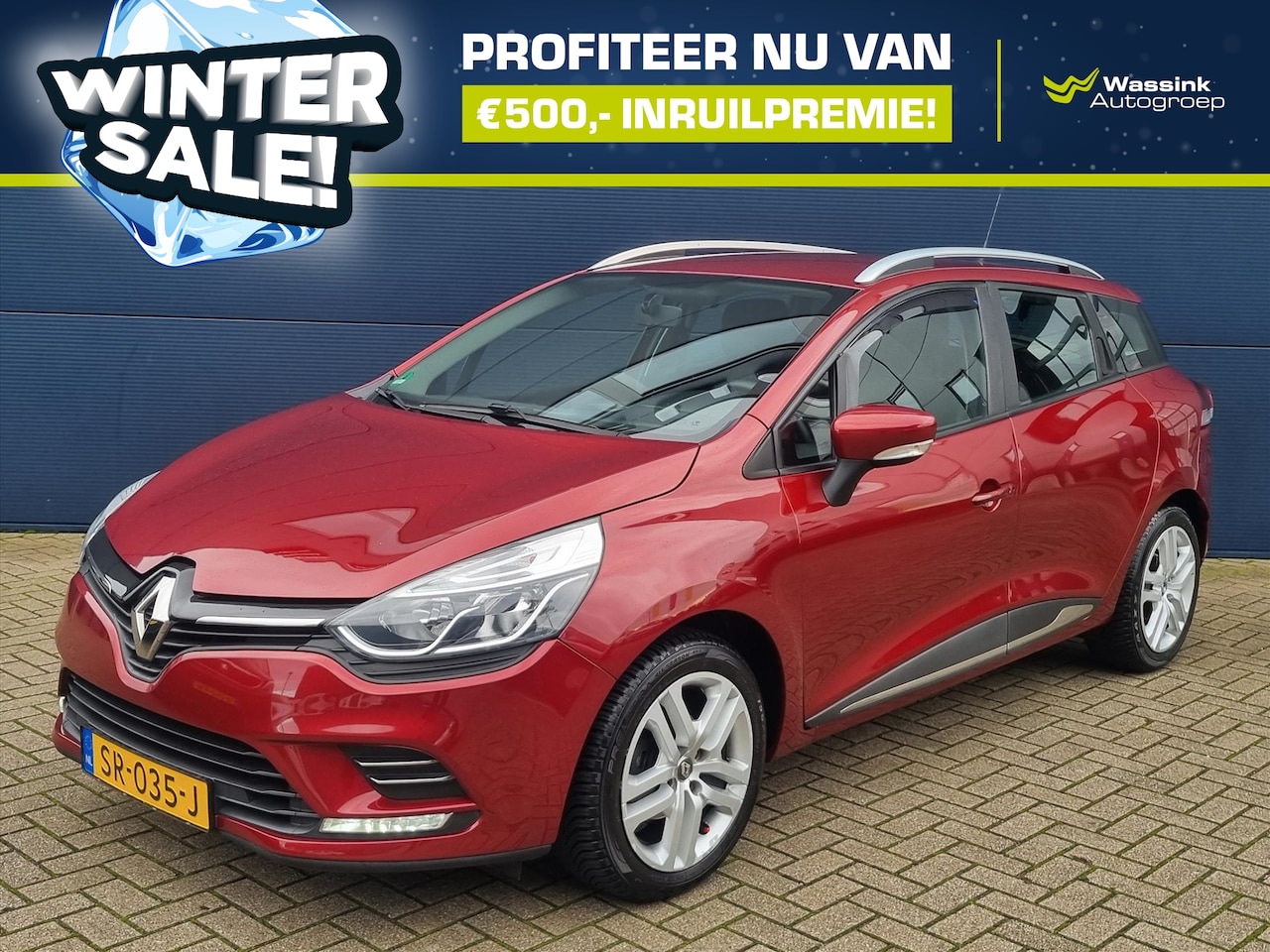 Renault Clio Estate - 0.9 TCe 90pk Zen | WINTERSALE | Navigatie | Parkeersensoren | Airco | Cruise control | All - AutoWereld.nl