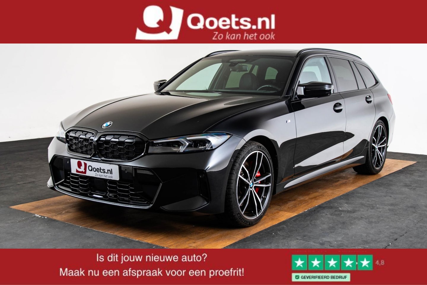 BMW 3-serie Touring - M340i xDrive Trekhaak - Panoramadak - Harman kardon - Driving Assistant Professional - Get - AutoWereld.nl