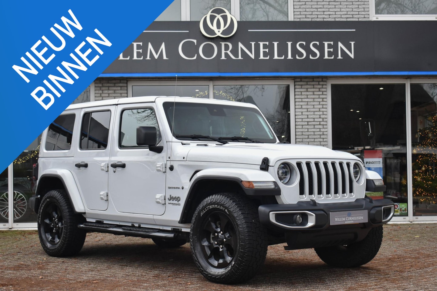 Jeep Wrangler Unlimited - 3.6 Sahara Navi Leder Stoelverwarming - AutoWereld.nl