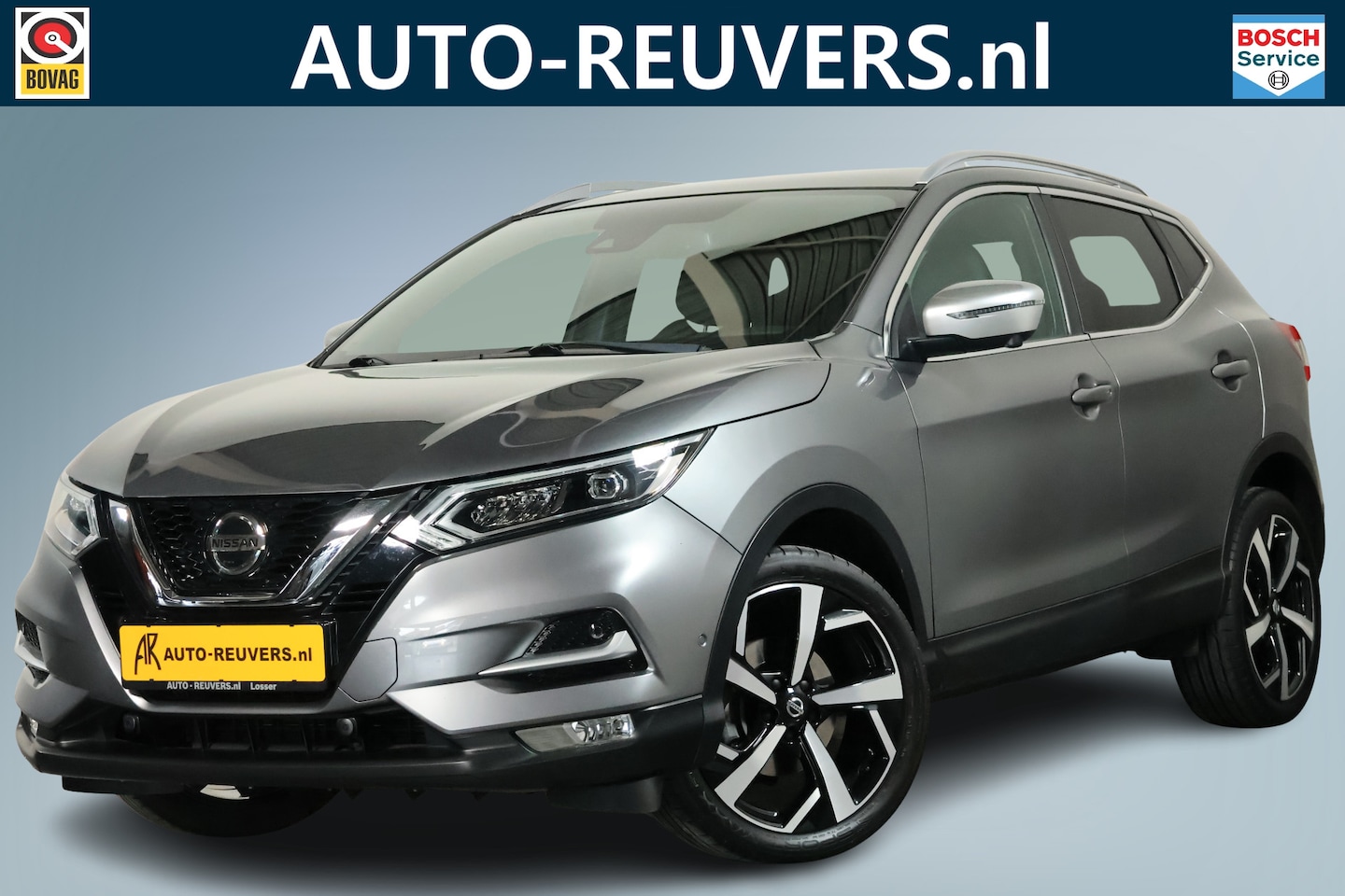 Nissan Qashqai - 1.3 DIG-T Tekna + / LED / Leder / Panorama / BOSE - AutoWereld.nl