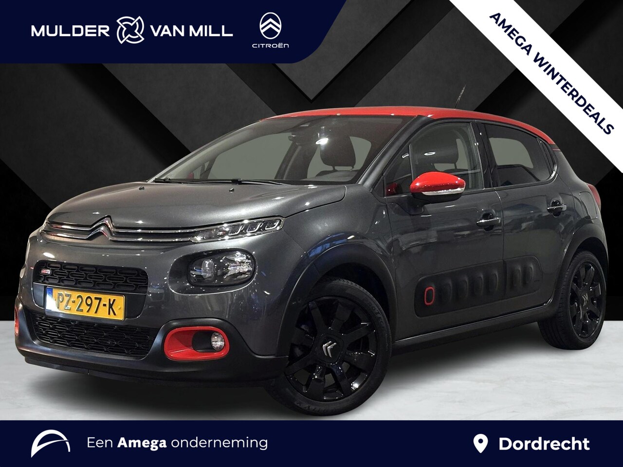 Citroën C3 - Shine 1.2 Turbo 110pk | TWO-TONE! | KEYLESS | CAMERA | NAVI | APPLE CARPLAY / ANDROID AUTO - AutoWereld.nl