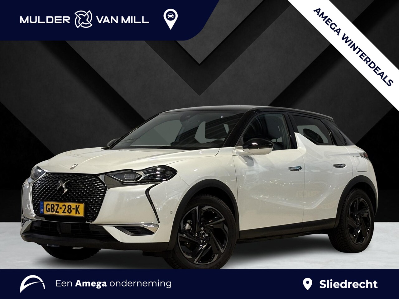DS 3 Crossback - Grand Chic Opera EV 50kWh 136pk | DS MATRIX LED | SMART KEYLESS | ZWART LEDER | TWO-TONE | - AutoWereld.nl