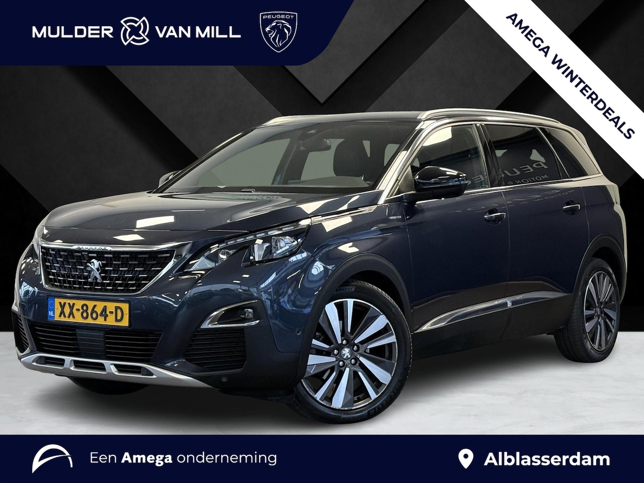 Peugeot 5008 - GT-Line 1.6 Turbo 180pk EAT8 | SCHUIF/KANTELDAK | NAPPA LEDER | FOCAL HIFI | STOELMASSAGE - AutoWereld.nl