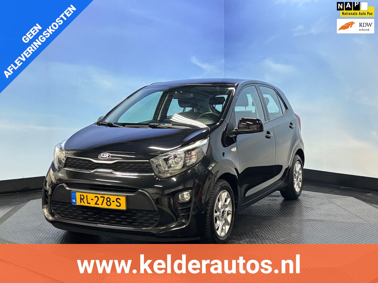 Kia Picanto - 1.0 CVVT ComfortPlusLine Navigator Airco | Navi | Camera - AutoWereld.nl