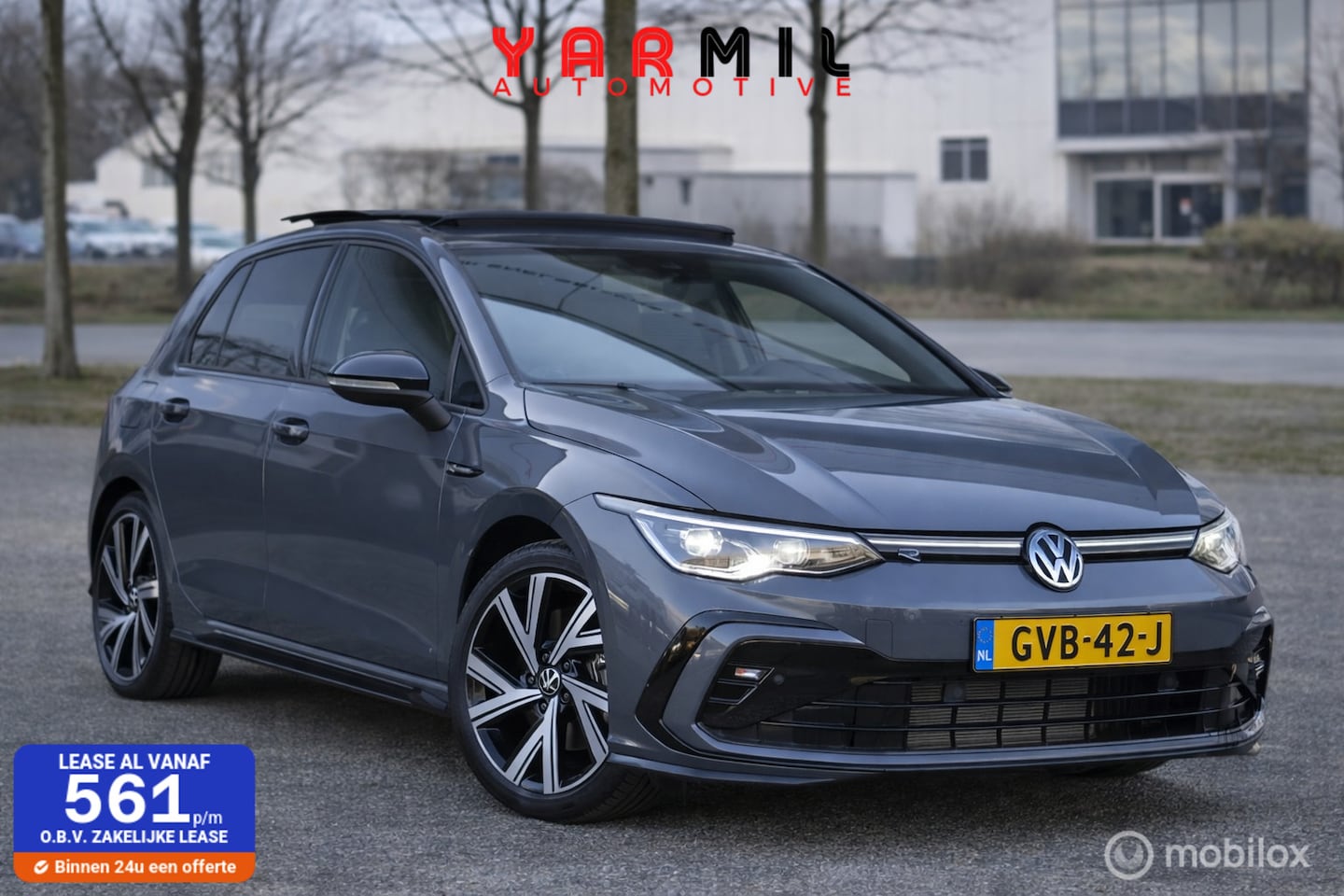 Volkswagen Golf - 1.5 eTSI R-Line BOMVOL HEADUP PANO DEALER ONDERHOUDEN - AutoWereld.nl