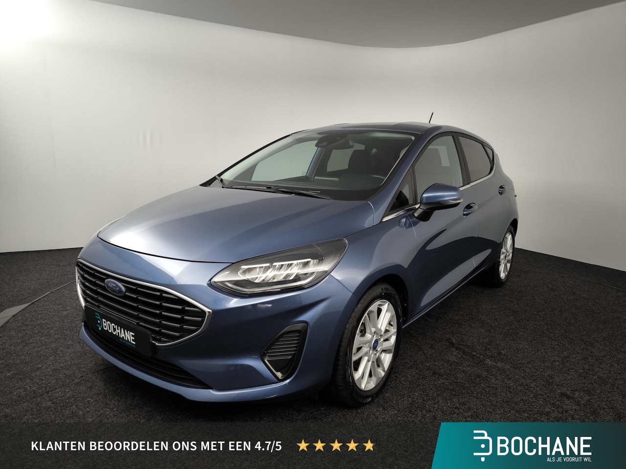 Ford Fiesta - 1.0 EcoBoost Hybrid Titanium X | Camera | Lichtmetaal | AppleCarplay AndroidAuto | Navigat - AutoWereld.nl