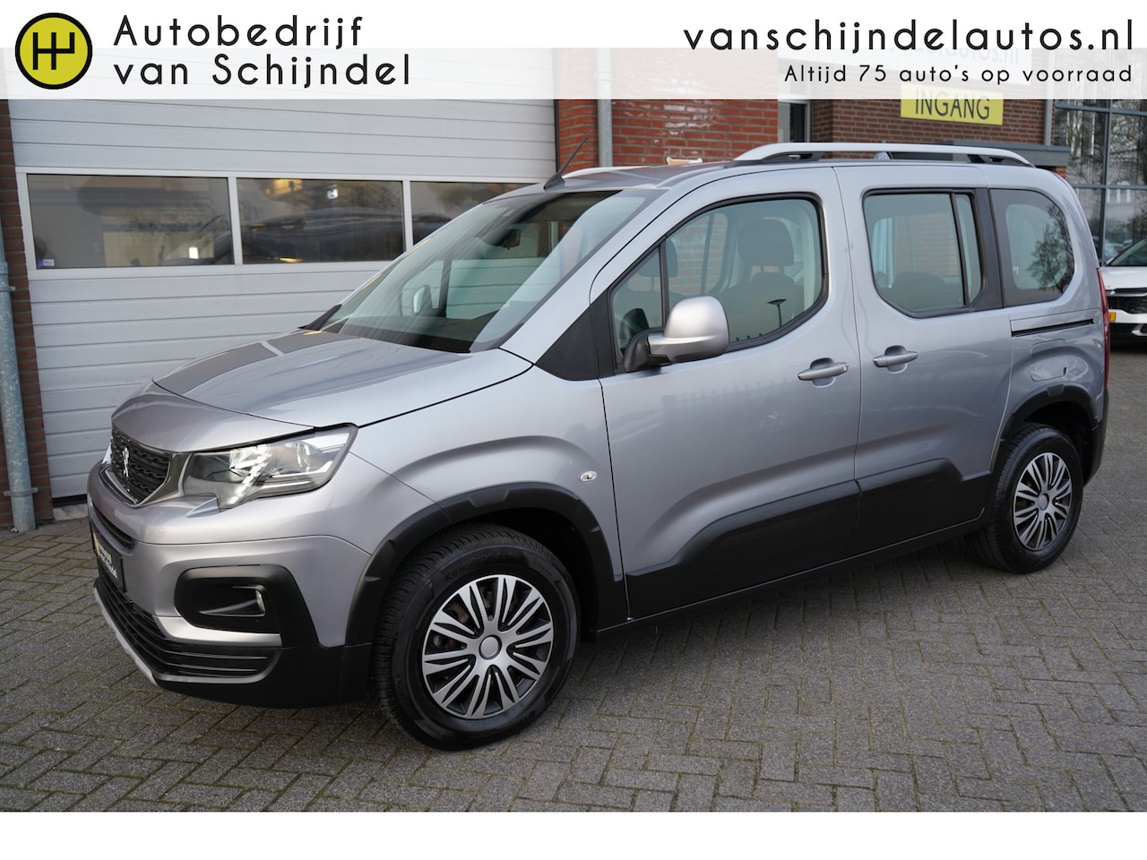 Peugeot Rifter - 1.2 PURETECH ALLURE MET NIEUWE DISTRIBUTIERIEM!! TREKHAAK XENON-LED ANDROID-APPLECARPLAY N - AutoWereld.nl