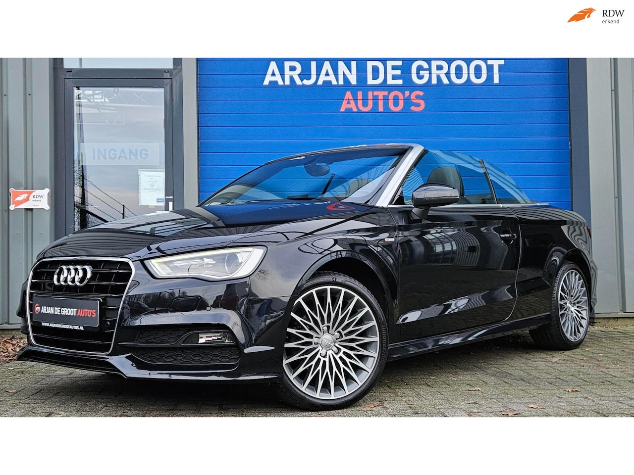 Audi A3 Cabriolet - 1.4 TFSI 140PK S-Line Navi Xenon Cruise 18" Alcantara - AutoWereld.nl