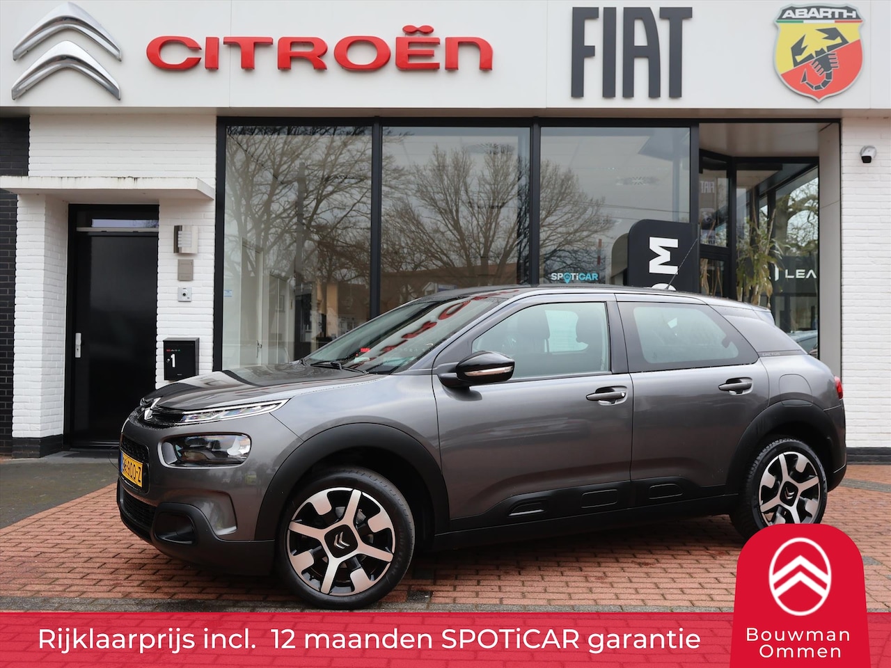 Citroën C4 Cactus - PureTech 110PK S&S Business, Rijklaarprijs | Navigatie | DAB+ | Trekhaak | Parkeersensoren - AutoWereld.nl