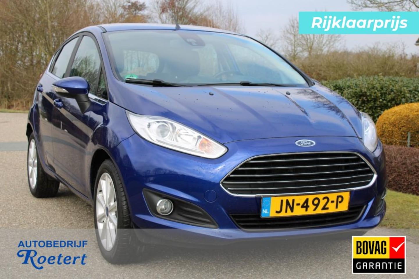 Ford Fiesta - 1.0 80pk Titanium ECC/cruise/PDC/bluetooth/lm velgen 5-drs - AutoWereld.nl