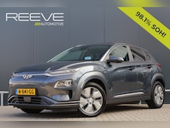 Hyundai Kona Electric - EV Premium Sky 64 kWh | 98% soh | Leer | Trekhaak | Camera | HUD | Stoelverwarming - Koeli