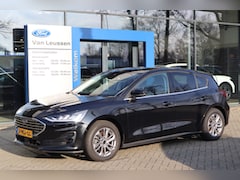 Ford Focus - 125PK HYBRID TITANIUM 5-DEURS WINTERPACK PRIVACY-GLASS LM-VELGEN CRUISE CLIMA NL-AUTO